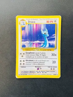 Carte Pokemon Draco 18/102 RARE Set De Base Edition 2 Wizards - Image 1