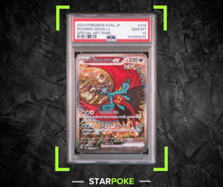 PSA 10 Roaring Moon EX 218/187 - SAR Terastal Festival sv8a Pokemon TCG Japanese - Image 1
