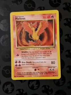 Pokemon Moltres 30/110 Legendary Collection Eng Vintage Non Holo - Image 1