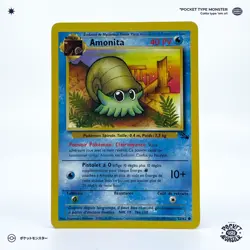 AMONITA 52/62 Fossil Edition 2 ED2 VF FR Carte Pokemon - Image 2
