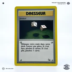 JOUEUR 60/62 Fossil Edition 2 ED2 VF FR Carte Pokemon - Image 2