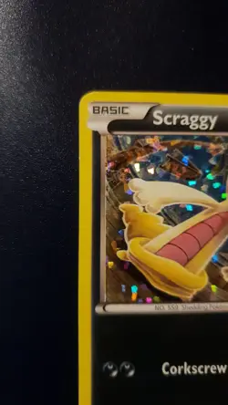 Pokemon TCG SCRAGGY HOLO 7/12 McDonalds EU Promo Set 2016 (MCD16) ENGLISH Card - Image 3