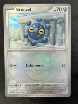 POKEMON Prismatische Entwicklungen Bronzel 066/131 Meisterball NM - Image 1