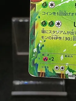 Leafeon ex 192/XY-P Grass/Fighting Battle Promo Japanese Pokemon Card - Image 5