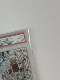 ONE PIECE - MANGA ALT ART GEAR 2 MONKEY D. LUFFY -2025 EB02 2025 #061 JP- PSA 10 - Image 4