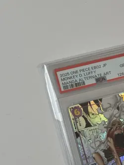 ONE PIECE - MANGA ALT ART GEAR 2 MONKEY D. LUFFY -2025 EB02 2025 #061 JP- PSA 10 - Image 5