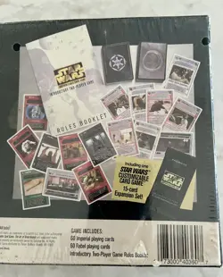 Star Wars PREMIERE INTRODUCTORY TWO-PLAYER CUSTOMIZABLE CARD GAME “ SEALED” - Image 2
