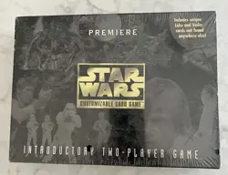 Star Wars PREMIERE INTRODUCTORY TWO-PLAYER CUSTOMIZABLE CARD GAME “ SEALED” - Image 4