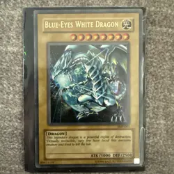 Yu-Gi-Oh TCG Blue-Eyes White Dragon Ultra Rare Foil Promo Card JMP-001 - Image 1