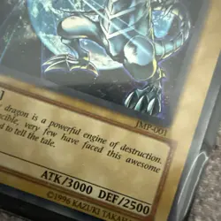 Yu-Gi-Oh TCG Blue-Eyes White Dragon Ultra Rare Foil Promo Card JMP-001 - Image 2