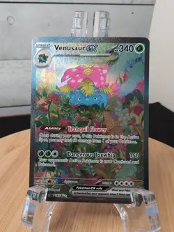 Venasaur ex 198/165 - S&V 151 - Special Illustration Rare - Pokemon TCG Card LP - Image 1