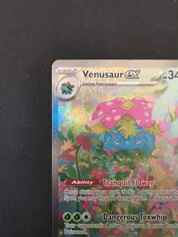 Venasaur ex 198/165 - S&V 151 - Special Illustration Rare - Pokemon TCG Card LP - Image 3