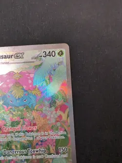 Venasaur ex 198/165 - S&V 151 - Special Illustration Rare - Pokemon TCG Card LP - Image 4