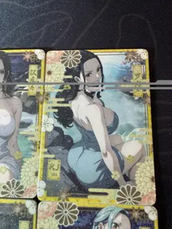 One Piece 6 Collectible Character Anime Waifu Cards CCG Beauty Waifu Onsen - Image 4
