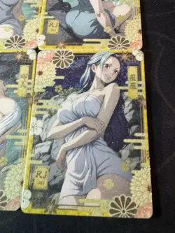 One Piece 6 Collectible Character Anime Waifu Cards CCG Beauty Waifu Onsen - Image 5