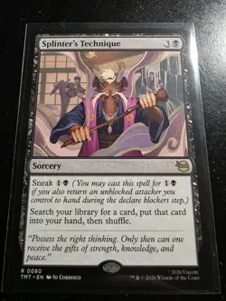 MTG TMNT Artifact Villain Lot Technodrome Mythic The Ooze Splinter EDH NM - Image 5