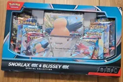 Pokemon TCG Snorlax ex & Blissey ex Special Collection Box NEW SEALED UK - Image 1