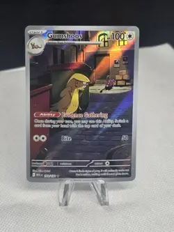 2025 Pokemon Mega Evolutions GUMSHOOS 153/132 Illustration Rare - Image 1
