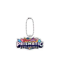 Pokemon Prismatic Evolutions Binder Tag/Key Chain *Organise Your Mastersets* - Image 1