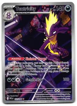 Toxtricity 103/094 - Phantasmal Flames Illustration Rare Pokemon TCG - M/LP Card - Image 1