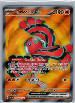 Oricorio ex 110/094 ME02: Phantasmal Flames - Pokemon Card - NM - Image 1