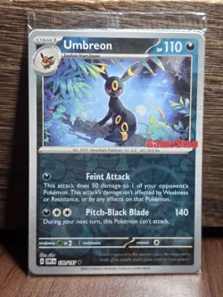 Sealed Umbreon 130/197 GameStop Stamped Promo Obsidian Flames Pokemon MINT - Image 1
