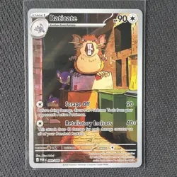 Perfect Order English Raticate 099/088 Illustration Rare – Pokemon TCG – NM - Image 1
