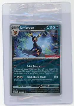Pokemon TCG - Umbreon 130/165 - GameStop Stamped Promo - Sealed - Image 1