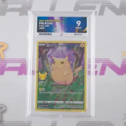 Pikachu 005/025 Full Art Celebrations ACE 9 MINT Pokemon TCG - Image 1