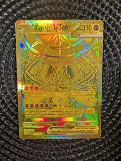 2026 Pokemon Perfect Order Mega Zygarde ex Gold Mega Hyper Rare 124/088 - Image 2