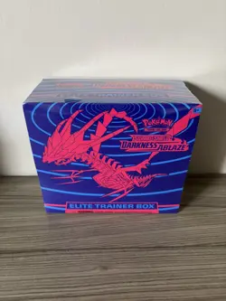 Darkness Ablaze Elite Trainer Box New & Sealed Pokemon TCG Tear In Seal - Image 3
