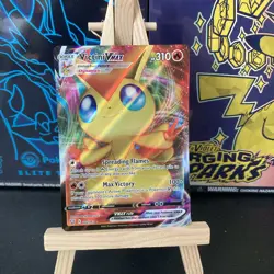 Victini Vmax 022/163 Ultra Rare Holo Near Mint Condition Battle Styles - Image 1