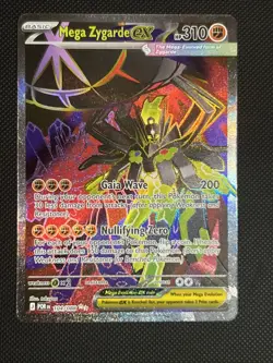 Pokemon TCG Perfect Order Mega Zygarde EX Ultra Rare Full Art 104/088 NM - Image 1