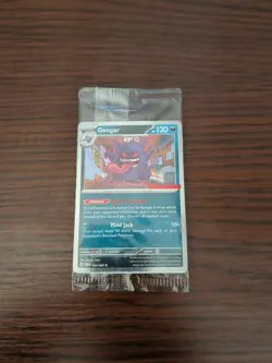 Pokemon TCG Gengar Gamestop Stamped Promo 050/088 - Image 1