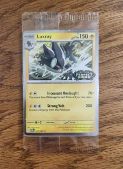 Pokemon Luxray 028/088 Perfect Order Best Buy Stamped Promo Sealed NM Mint - Image 1