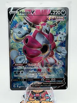 Hoopa V 253/264 Pokemon Swsh08: Fusion Strike Full Art Rare Holo - Image 1