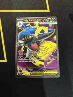Pokemon TCG Mega Sharpedo Ex Phantasmal Flames UR 113/094 English - Image 1
