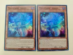 2x Magicians' Souls RA02-EN014 Super Rare 1st Edition NM/LP - Image 1