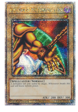 Left Arm of the Forbidden One - MP24-EN005 - Quarter Century Secret Rare YuGiOh - Image 1