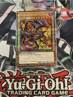 Red-Eyes Black Dragon Quarter Century Secret Rare RA04-EN109 Yugioh 8th Artwork - Image 1