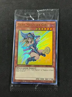 Yugioh Dark Magician Girl LART-EN019 Ultra Rare Lost Art SEALED - Image 1