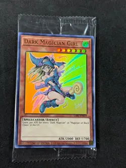 Yugioh Dark Magician Girl LART-EN019 Ultra Rare Lost Art SEALED - Image 2