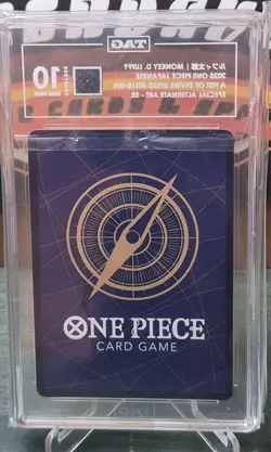 One Piece CCG Japanese OP 11 SP ST-18 005 Monkey D Luffy TAG 10!! - Image 2