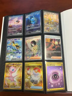 Pokemon 151 English 100% Complete Master Set w/ Binder (360/360 cards No Promo) - Image 1