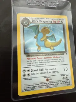 Pokemon TCG Dark Dragonite Holo Card (LP) 5/110 Legendary Collection 2002 - Image 4