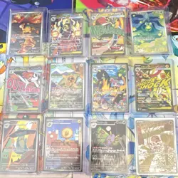 Pokemon cards full art holo foil Japanese 12 card lot - Image 1