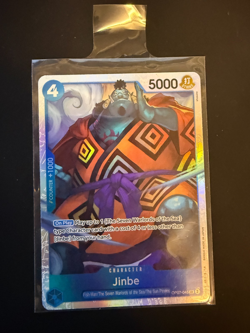 ONE PIECE Card Game TCG / Jinbe OP07-045 V.1 / SR English NM - Image 1