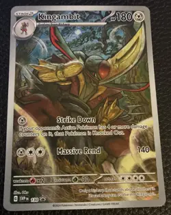 #130 Kingambit SV: Scarlet & Violet Promo Card LP - Image 1