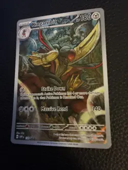 #130 Kingambit SV: Scarlet & Violet Promo Card LP - Image 5
