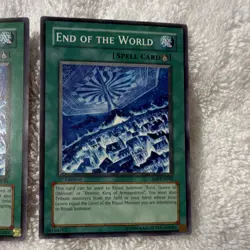 End of the World (SOI-EN046) Spell Card Lot x2 1st Edition English SOI - Image 3